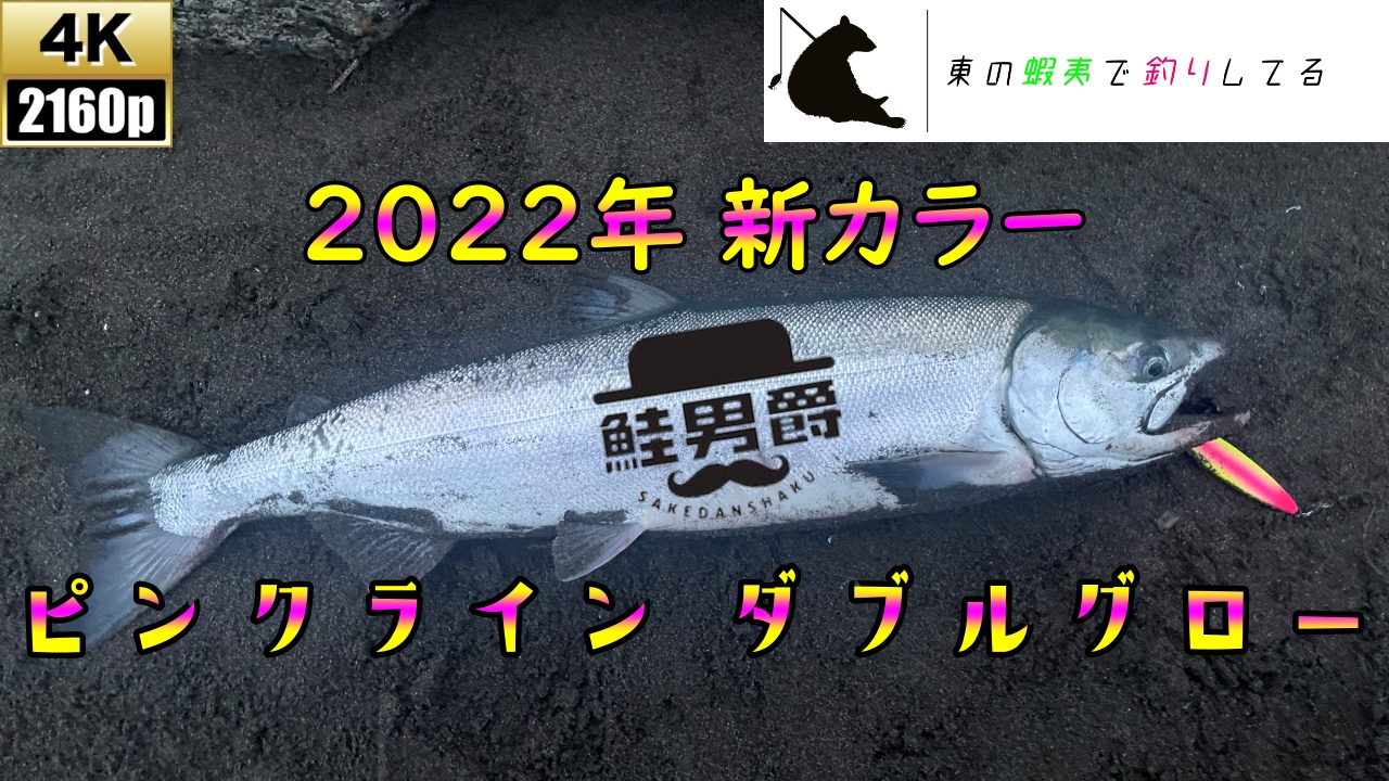 2022年8月26日]やっと！！鮭男爵の新カラーでアキアジをゲット！エサはなんと「〇〇〇」 - 東の蝦夷で釣りしてる【えぞつり】